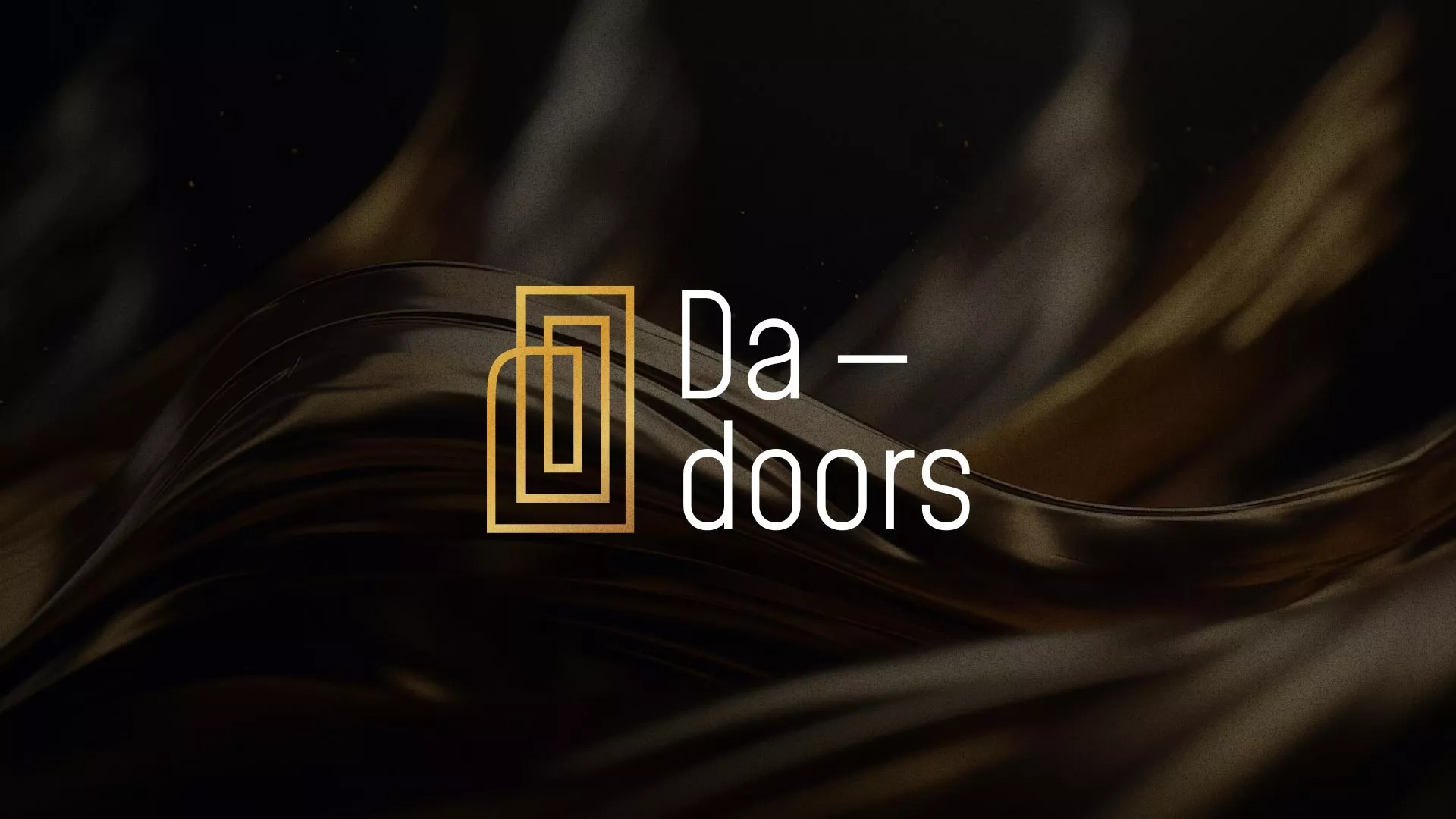 Разработка логотипа для компании «DA-DOORS» в Чаплыгине